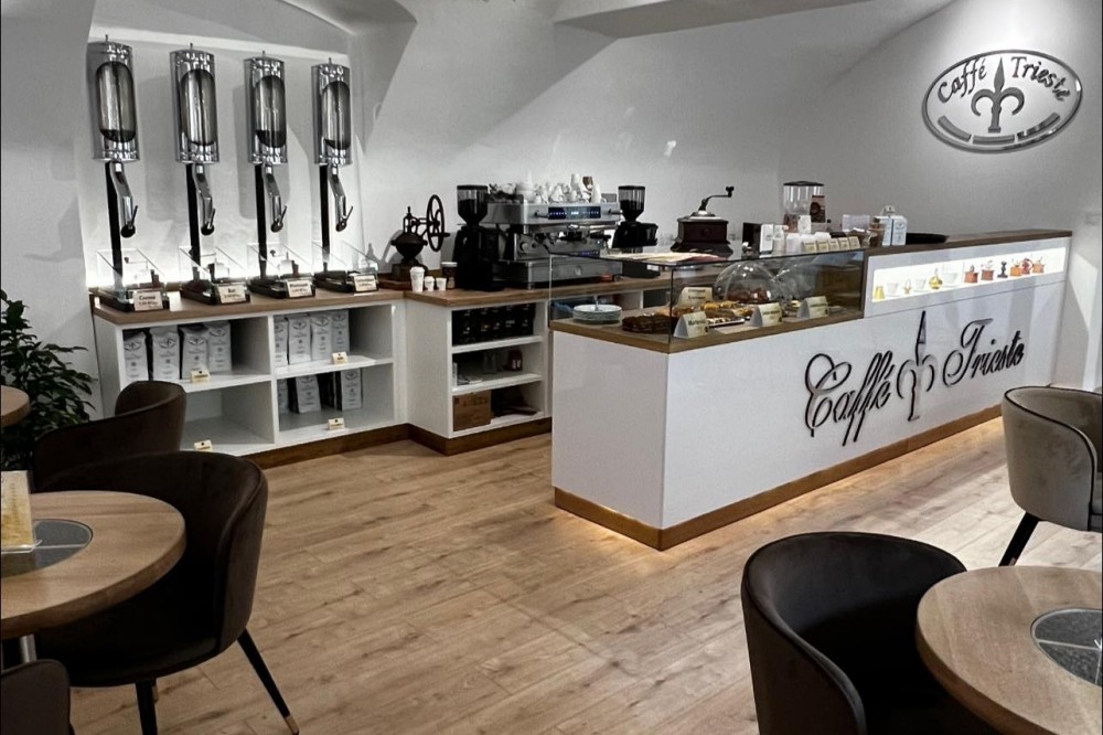 Nová kaviareň Caffe Trieste v Spišskej Novej Vsi